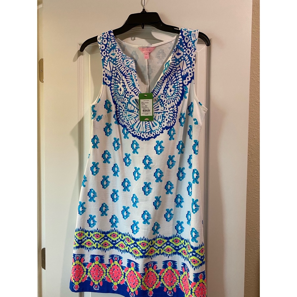 NWT Lilly Pulitzer Harper Shift in To The Sea sz M